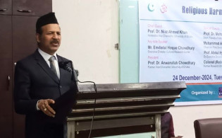 বাংলাদেশ অসাম্প্রদায়িকতার রোল মডেল: জাতীয় হিন্দু মহাজোটের মহাসচিব