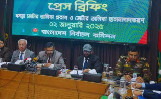 খসড়া তালিকা প্রকাশ: নতুন ভোটার ১৮ লাখ ৩৩ হাজার