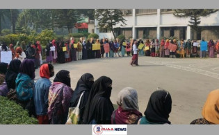 ১০ দাবি নিয়ে আন্দোলনে ইবির সমাজকল্যাণ বিভাগের শিক্ষার্থীরা