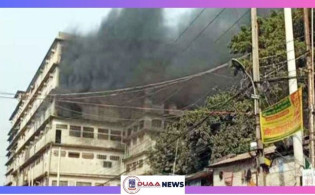 হাজারীবাগে ট্যানারির গোডাউনে আগুন