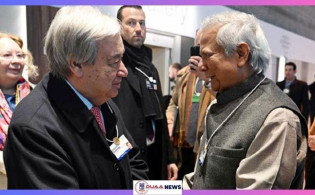 সুইজারল্যান্ডে প্রধান উপদেষ্টার সঙ্গে জাতিসংঘ মহাসচিবের সাক্ষাৎ