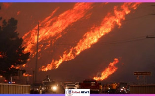 আবারো লস অ্যাঞ্জেলেসে দাবানল, দ্রুত ছড়াচ্ছে আগুন