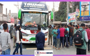 বরিশালের ১৬ রুটে বাস চলাচল বন্ধ