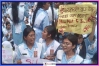 ভিকারুননিসা নূন স্কুলে ধর্ষণবিরোধী বিক্ষোভ