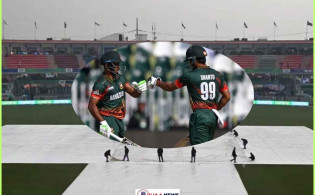 বাংলাদেশ-পাকিস্তান ম্যাচে বৃষ্টির জয়, এক পয়েন্ট নিয়ে ফিরছে টাইগাররা