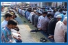 সমাবেশস্থলেই জুমা পড়লেন জাতীয় নাগরিক পার্টির কর্মী-সমর্থকেরা
