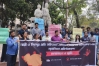নারীর প্রতি সহিংসতা বন্ধের দাবিতে ঢাবির অপরাধ বিজ্ঞান বিভাগের মানববন্ধন