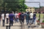 নির্বাচন কমিশন ভবনের সামনে চাকরিপ্রার্থীদের অবস্থান