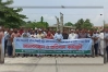 কুয়েট শিক্ষার্থীদের বিরুদ্ধে শিক্ষক-কর্মকর্তাদের পাল্টা বিক্ষোভ