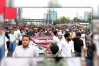 আ.লীগ নিষিদ্ধের দাবিতে উত্তরা কাঁপালো ছাত্র-জনতা