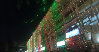 ডুয়ার বৈশাখ উৎসব, বর্ণিল সাজে সেজেছে ঢাবির টিএসসি