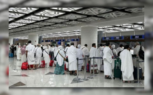 ৪৩ ফ্লাইটে সৌদি পৌঁছেছেন ১৭৬৯৪ হজযাত্রী