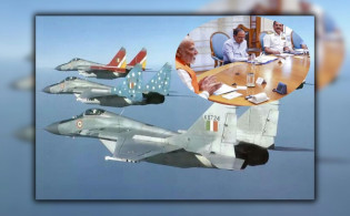 উত্তেজনার মধ্যে মোদির সঙ্গে এয়ার চিফ মার্শালের বৈঠক