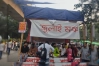 শাহবাগে বসেছে জুলাই মঞ্চ
