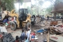 সোহরাওয়ার্দী উদ্যানের শতাধিক অবৈধ স্থাপনা গুঁড়িয়ে দিচ্ছে ডিএসসিসি