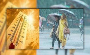 তাপপ্রবাহের কবলে দক্ষিণাঞ্চল, উত্তর-পূর্বে ভারী বর্ষণের শঙ্কা