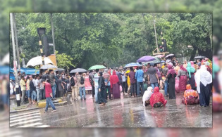 যমুনা যাত্রায় বাধা পেয়ে কাকরাইলে আরেকদল আন্দোলনকারী