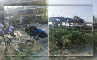 পাকিস্তানের স্কুলবাসে বো-মা হা'মলা; ভারতের বিরুদ্ধে অভিযোগ