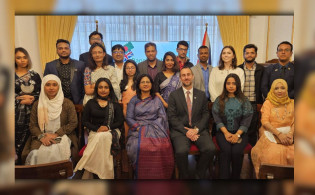 লন্ডনে স্কলারশিপ পাওয়া শিক্ষার্থীদের সংবর্ধনা দিল বাংলাদেশ হাইকমিশন