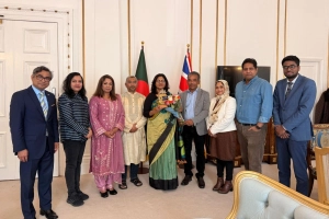 যুক্তরাজ্যে নিযুক্ত বাংলাদেশ হাই কমিশনারের সঙ্গে ঢাবি অ্যালামনাই ইউকে’র প্রতিনিধিদলের সাক্ষাৎ
