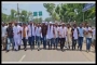 কা'ফন পরে ছাত্রদলের মিছিল