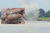 যমুনা নদী থেকে উদ্ধার হওয়া ১১টি মর্টার শেল ধ্বংস