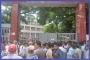 থানার সামনে বিক্ষোভ, ওসি প্রত্যাহারের দাবি