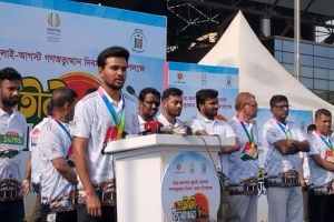 ‘যতদিন বাংলাদেশ থাকবে ততদিন উচ্চারিত হবে জুলাই যোদ্ধাদের নাম’