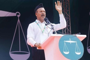 জামায়াতের সমাবেশে গিয়ে যা বললেন গোবিন্দ প্রামাণিক