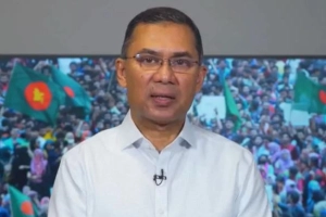 অন্তর্বর্তী সরকারের সক্ষমতা নিয়ে প্রশ্ন তারেক রহমানের