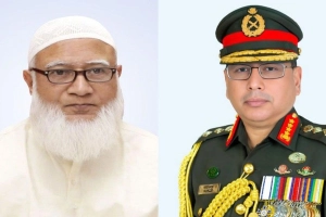 অসুস্থতার খবরে জামায়ত আমিরকে সেনাপ্রধানের ফোন