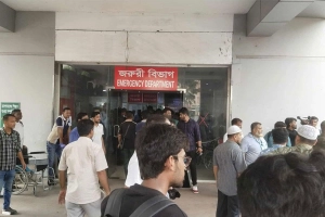 উত্তরায় বিমান বিধ্বস্ত : নারী-শিশুসহ দগ্ধ ২৬ জন