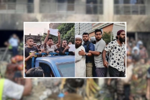 মানবিকতার অনন্য দৃষ্টান্ত: রক্ত দিতে লাইনে শত শত জনতা