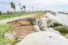 মেরিন ড্রাইভে তীব্র ভাঙন: ঝুঁকিতে যান চলাচল ও উপকূলবাসী