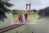 তলিয়ে যাচ্ছে রাঙামাটির ঝুলন্ত সেতু!