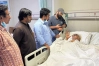 বদরুদ্দীন উমরকে দেখতে হাসপাতালে নাহিদ ইসলাম