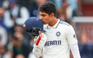 রেকর্ড গড়ে চতুর্থবার আইসিসির মাসসেরা হলেন গিল