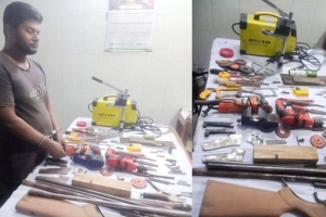 আস্তানায় ময়েজ বাহিনীর অস্ত্র তৈরির কারখানার সন্ধান