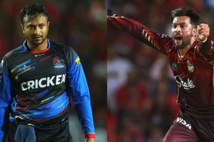 আমিরের আ-গু-নে পুড়ল সাকিবের ফ্যালকনস