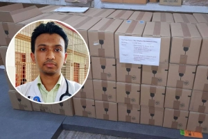 রামেকে ইন্টার্ন চিকিৎসকের উদ্যোগে এল ১৭ কোটি টাকার ফ্রি ওষুধ