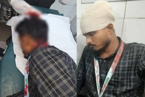 লাইভ সম্প্রচারের সময় সাংবাদিকের ওপর হামলা
