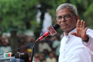 আন্দোলনের মুখে হাসিনা পালালেও শয়তানি ছাড়েনি: মির্জা ফখরুল