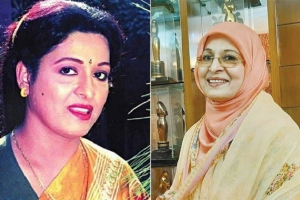 দীর্ঘ বিরতির পর নীরবে দেশে ফিরলেন শাবানা