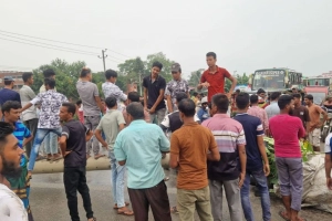 ঢাকা-সিলেট মহাসড়ক অবরোধ