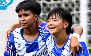 ভুটানের লিগে ৪০ গোলের বিশাল জয় বাংলাদেশের মেয়েদের