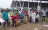 সম্মেলন শেষে মাঠ পরিষ্কার করলেন বিএনপির নেতাকর্মীরা