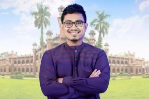 ডাকসু ভিপি নির্বাচিত সাদিক কায়েম