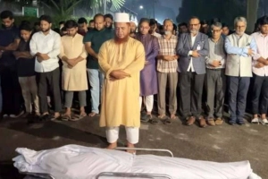 ঢাবি শিক্ষার্থী নাফিসের জানাজা সম্পন্ন, উপাচার্যের শোক