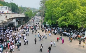 ঢাকায় পলিটেকনিক শিক্ষার্থীদের বিক্ষোভ