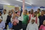 মন্দিরে জামায়াত প্রার্থীর পাশে বসে একাত্তরের জবাব চাইলেন বঙ্গবীর